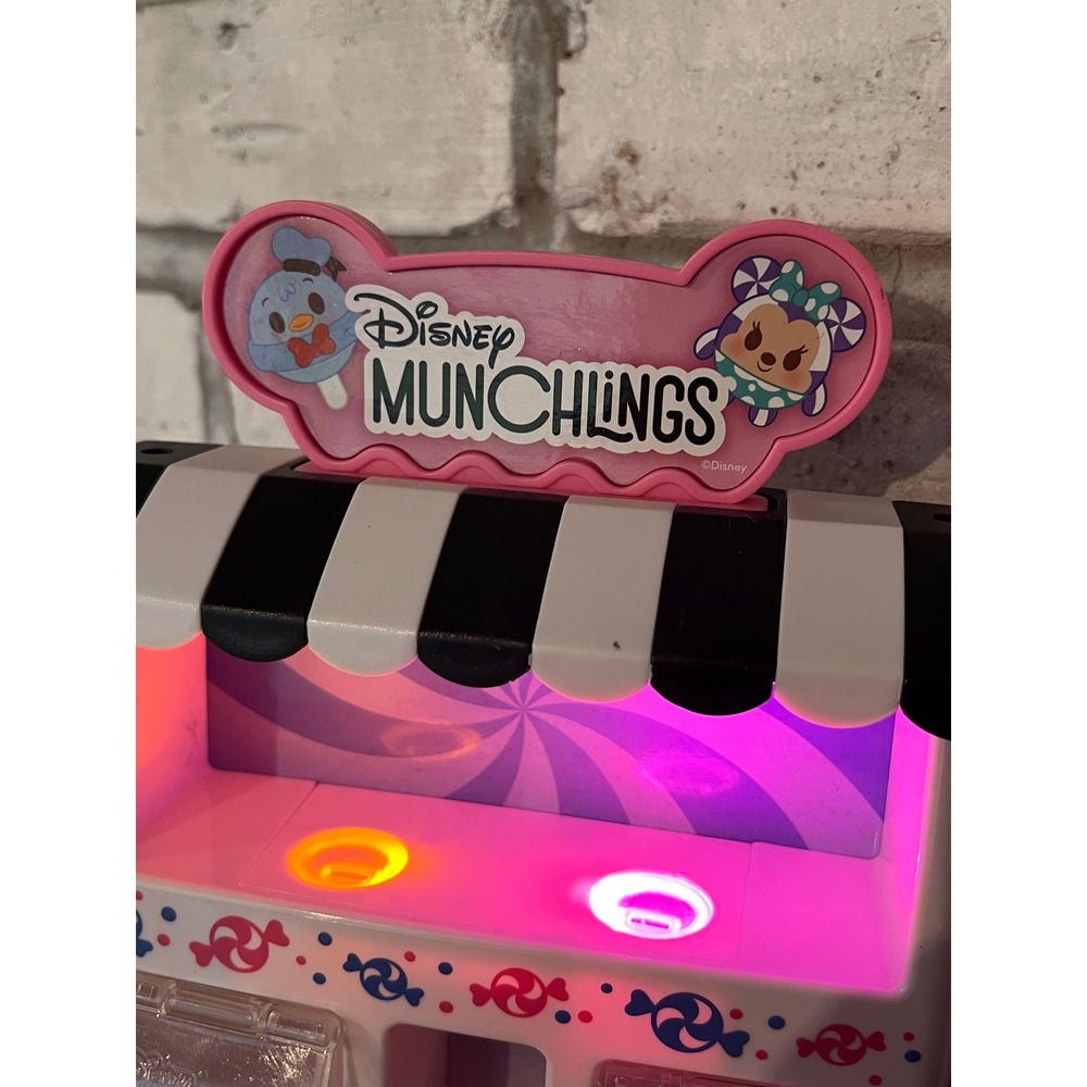 Disney Munchlings Candy Cart Playset by Just Play Cart Only WORKS! - Picture 5 of 9